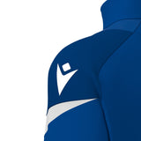 JNR Macron Hollow 1/4 Zip Top - Royal Blue/White - KitRoom
