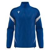 JNR Macron Hollow 1/4 Zip Top - Royal Blue/White - KitRoom