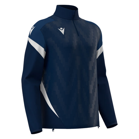 JNR Macron Hollow 1/4 Zip Top - Navy/White - KitRoom