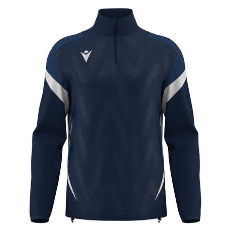 JNR Macron Hollow 1/4 Zip Top - Navy/White - KitRoom