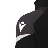 JNR Macron Hollow 1/4 Zip Top - Black/White - KitRoom