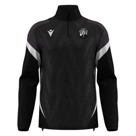 EMRUFC RHINOS SNR Macron Hollow 1/4 Zip Top - KitRoom