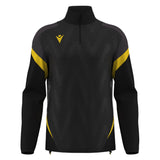 JNR Macron Hollow 1/4 Zip Top - Black/Yellow - KitRoom