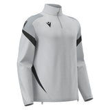 JNR Macron Hollow 1/4 Zip Top - Stone Grey/Anthracite - KitRoom