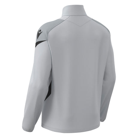 JNR Macron Hollow 1/4 Zip Top - Stone Grey/Anthracite - KitRoom