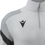 JNR Macron Hollow 1/4 Zip Top - Stone Grey/Anthracite - KitRoom