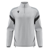 JNR Macron Hollow 1/4 Zip Top - Stone Grey/Anthracite - KitRoom