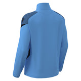 JNR Macron Hollow 1/4 Zip Top - Ice Sky/Navy - KitRoom