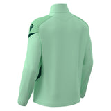 JNR Macron Hollow 1/4 Zip Top - Mint/Bottle Green - KitRoom