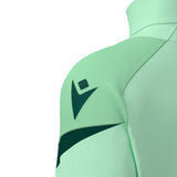 JNR Macron Hollow 1/4 Zip Top - Mint/Bottle Green - KitRoom