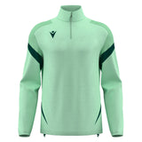 JNR Macron Hollow 1/4 Zip Top - Mint/Bottle Green - KitRoom