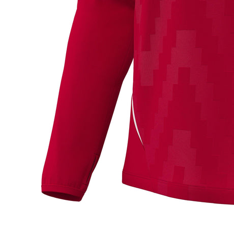 JNR Macron Starfall 1/4 Zip Top - Red/White - KitRoom