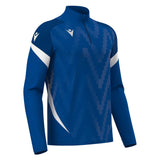 JNR Macron Starfall 1/4 Zip Top - Royal Blue/White - KitRoom