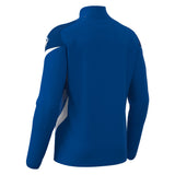 JNR Macron Starfall 1/4 Zip Top - Royal Blue/White - KitRoom