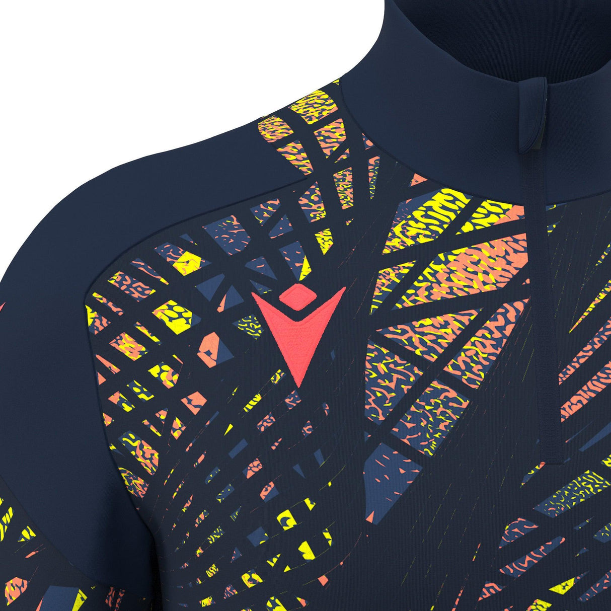 JNR Macron Starfall 1/4 Zip Top - Navy - KitRoom