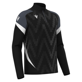 JNR Macron Starfall 1/4 Zip Top - Black/White - KitRoom