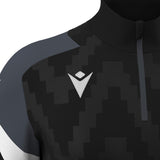 JNR Macron Starfall 1/4 Zip Top - Black/White - KitRoom