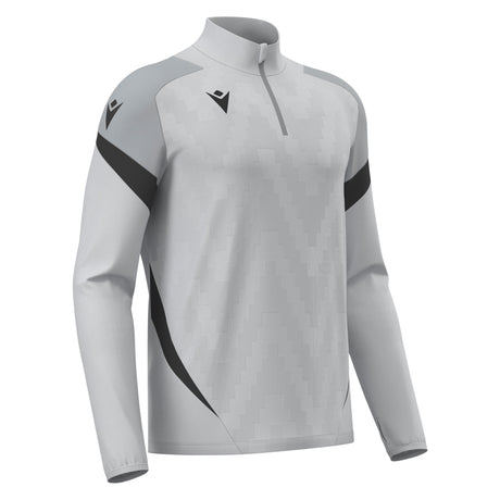 JNR Macron Starfall 1/4 Zip Top - Stone Grey/Anthracite - KitRoom