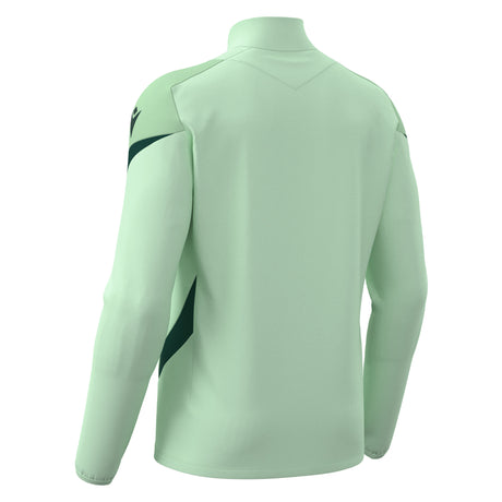 JNR Macron Starfall 1/4 Zip Top - Mint/Bottle Green - KitRoom