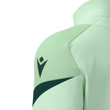 JNR Macron Starfall 1/4 Zip Top - Mint/Bottle Green - KitRoom