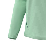 JNR Macron Starfall 1/4 Zip Top - Mint/Bottle Green - KitRoom