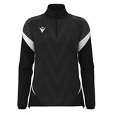 JNR Macron Leona WMN 1/4 Zip Top - Black/White - KitRoom