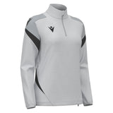JNR Macron Leona WMN 1/4 Zip Top - Stone Grey/Anthracite - KitRoom