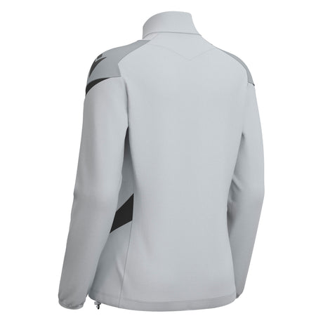 JNR Macron Leona WMN 1/4 Zip Top - Stone Grey/Anthracite - KitRoom