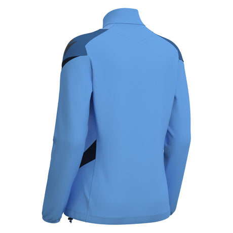 JNR Macron Leona WMN 1/4 Zip Top - Ice Sky/Navy - KitRoom