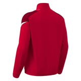 JNR Macron Odin Full Zip Top - Red/White - KitRoom