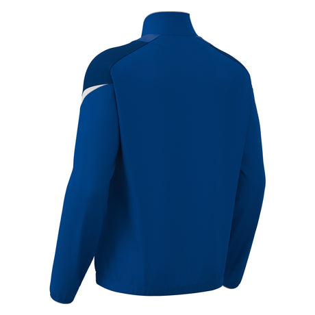 JNR Macron Odin Full Zip Top - Royal Blue/White - KitRoom