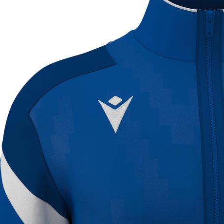 JNR Macron Odin Full Zip Top - Royal Blue/White - KitRoom