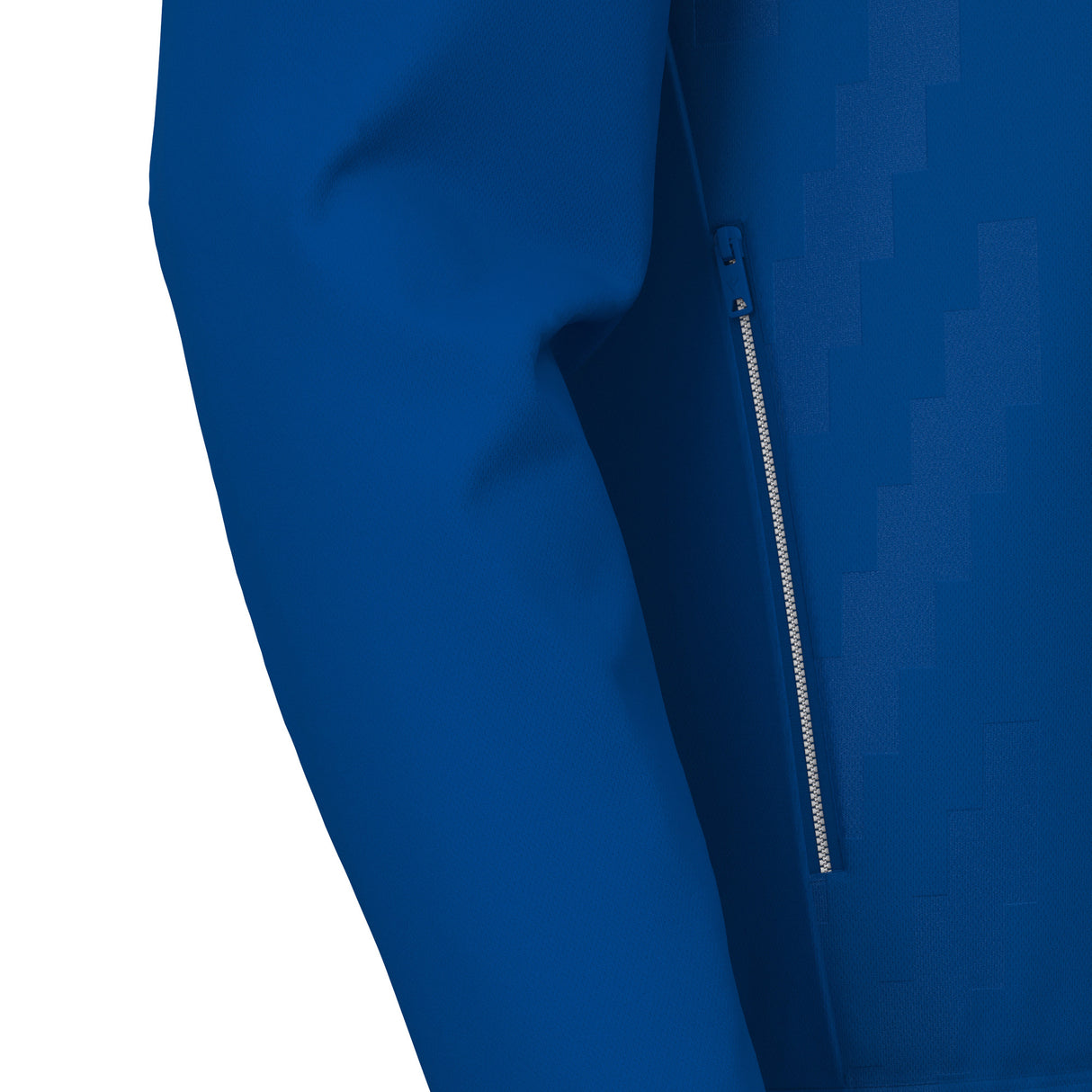 JNR Macron Odin Full Zip Top - Royal Blue/White - KitRoom