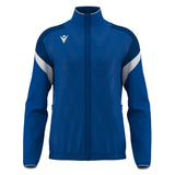 JNR Macron Odin Full Zip Top - Royal Blue/White - KitRoom