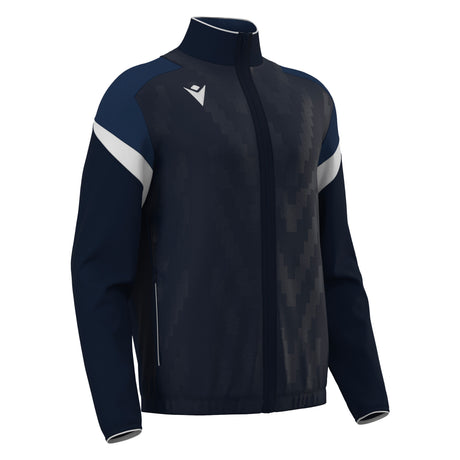 JNR Macron Odin Full Zip Top - Navy/White - KitRoom