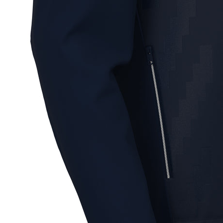 JNR Macron Odin Full Zip Top - Navy/White - KitRoom