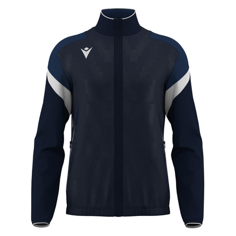 JNR Macron Odin Full Zip Top - Navy/White - KitRoom