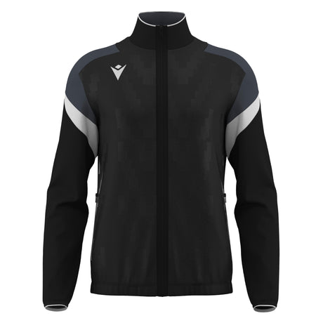 JNR Macron Odin Full Zip Top - Black/White - KitRoom