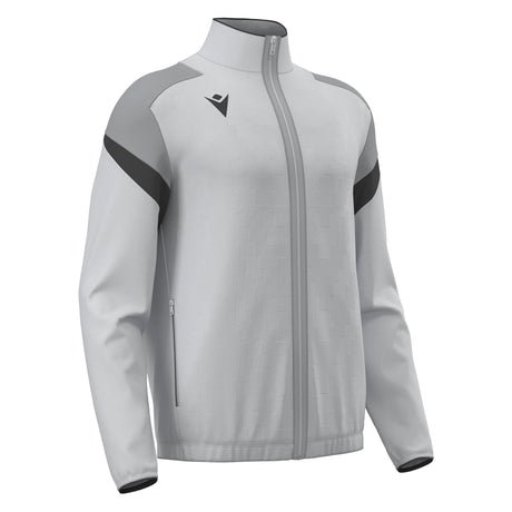 JNR Macron Odin Full Zip Top - Stone Grey/Anthracite - KitRoom