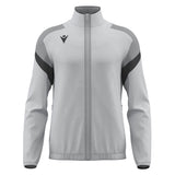 JNR Macron Odin Full Zip Top - Stone Grey/Anthracite - KitRoom