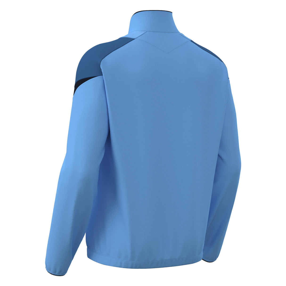JNR Macron Odin Full Zip Top - Ice Sky/Navy - KitRoom