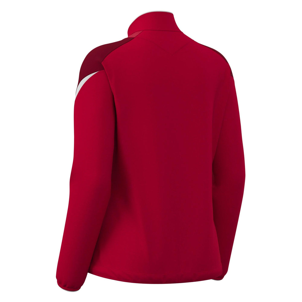 JNR Macron Athena WMN Full Zip Top - Red/White - KitRoom