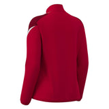 JNR Macron Athena WMN Full Zip Top - Red/White - KitRoom