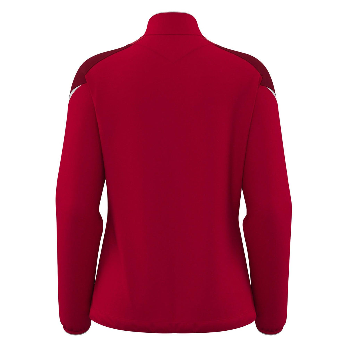 JNR Macron Athena WMN Full Zip Top - Red/White - KitRoom