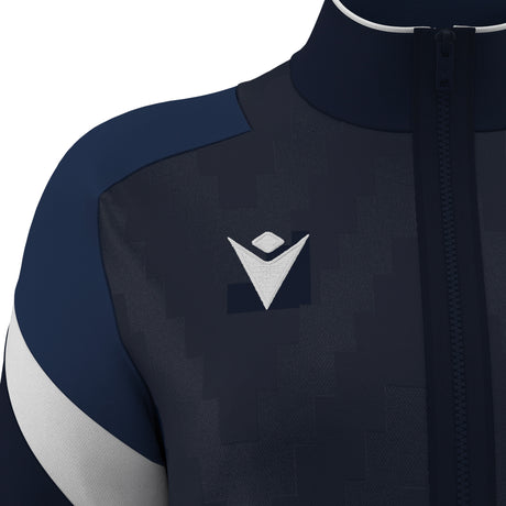 JNR Macron Athena WMN Full Zip Top - Navy/White - KitRoom