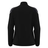 JNR Macron Athena WMN Full Zip Top - Black/White - KitRoom