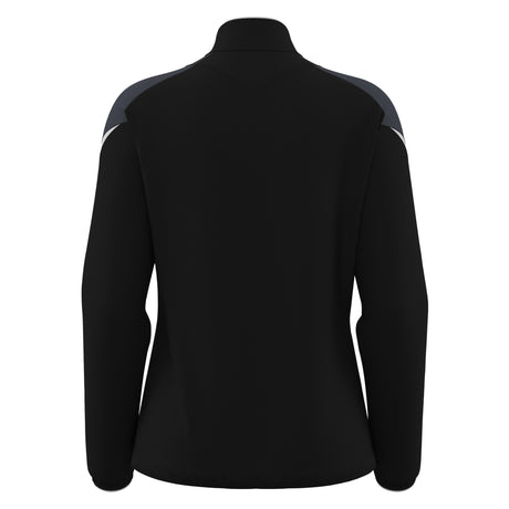 JNR Macron Athena WMN Full Zip Top - Black/White - KitRoom