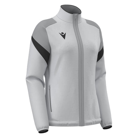 JNR Macron Athena WMN Full Zip Top - Stone Grey/Anthracite - KitRoom