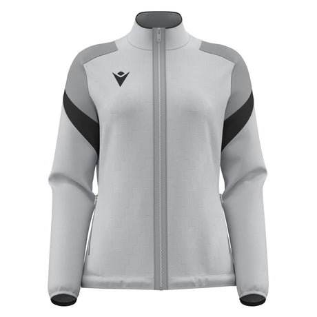 JNR Macron Athena WMN Full Zip Top - Stone Grey/Anthracite - KitRoom