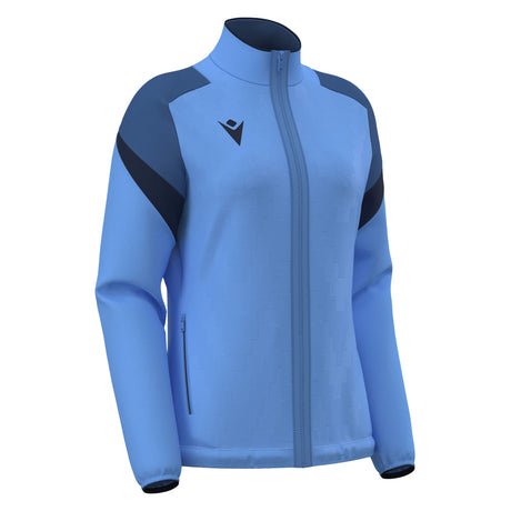 JNR Macron Athena WMN Full Zip Top - Ice Sky/Navy - KitRoom